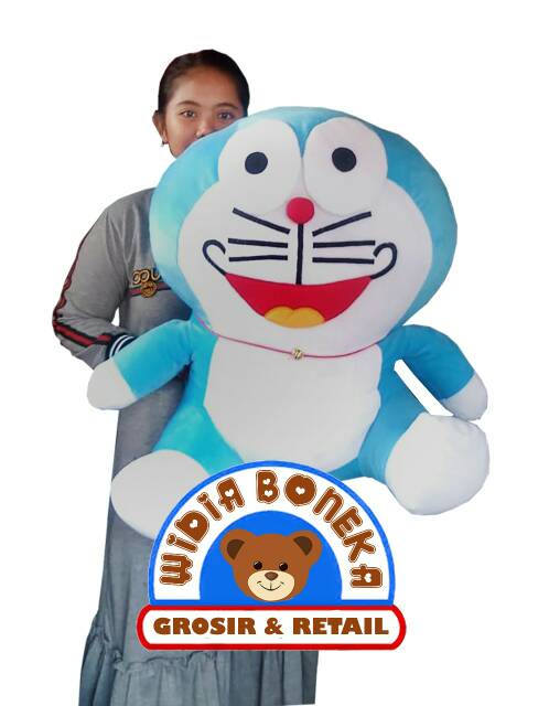 Boneka Beranak Doraemon Jumbo Mini Walkman dan Pensil