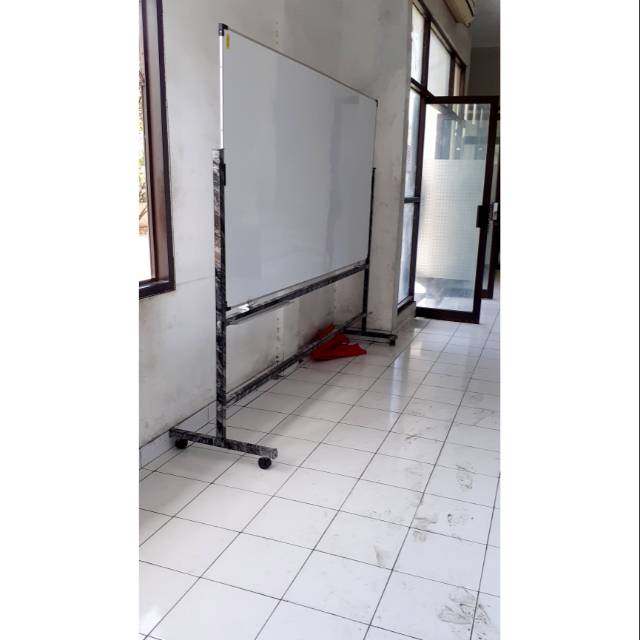 

Whiteboard Standing Magnetik 120 × 240 Cm Double face