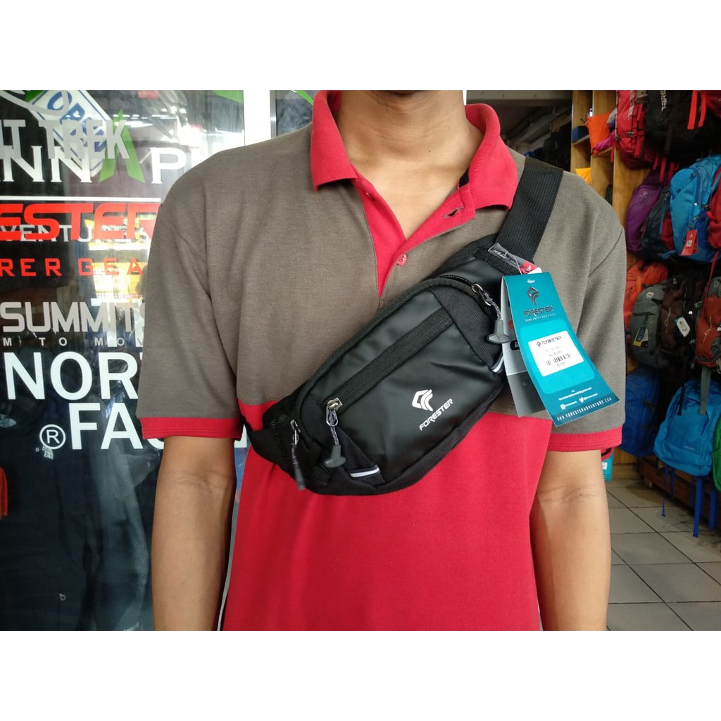 Tas Pinggang Original Forester 40126 Waistbag Pria &amp; Wanita