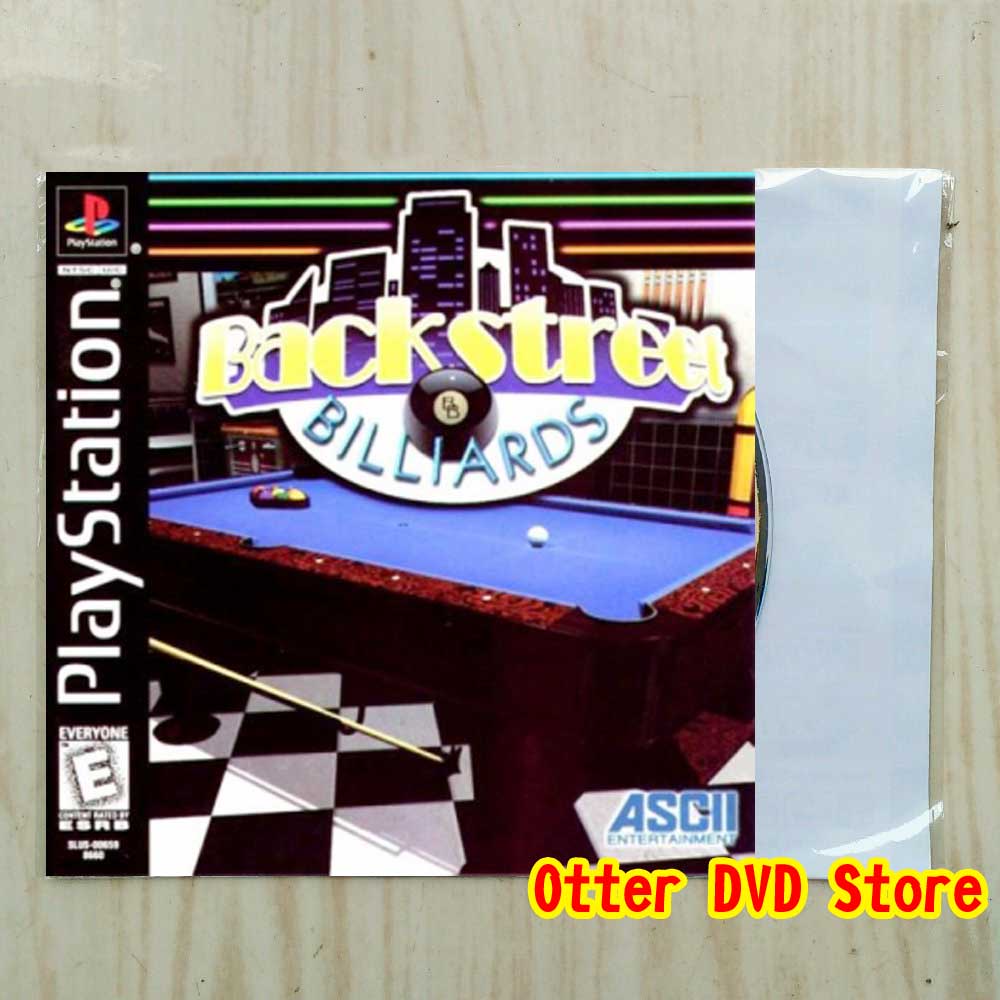 Jual Kaset CD Game Ps1 Ps 1 Backstreet Billiards Shopee Indonesia