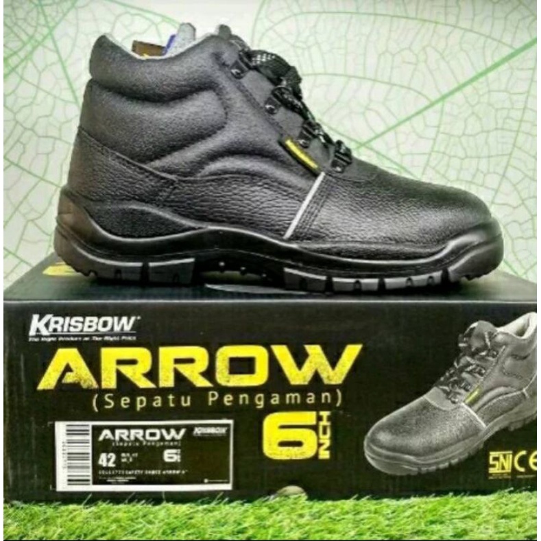 Sepatu safety shoes krisbow Arrow 6 inch ORI
