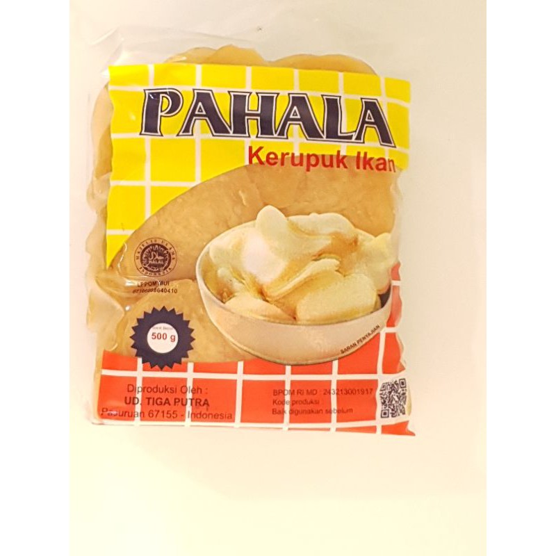 

Kerupuk Ikan PAHALA isi 500 gr
