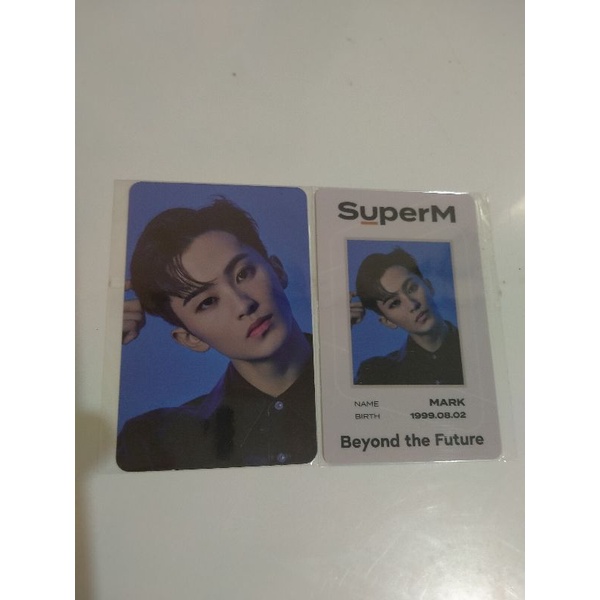 beyond live superm mark ar id card SET beyond the future BOOKED