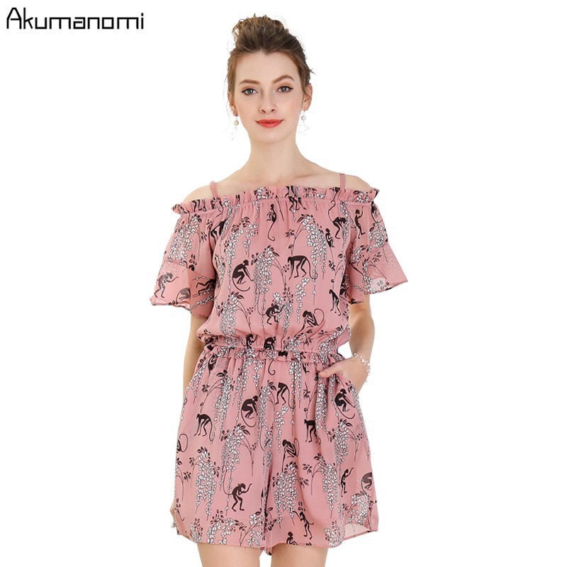 chiffon jumpsuit with sleeves