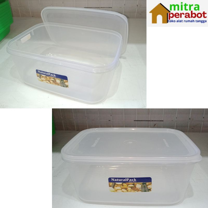 Box Plastik KOMET STAR Natural Pack Seal Ware