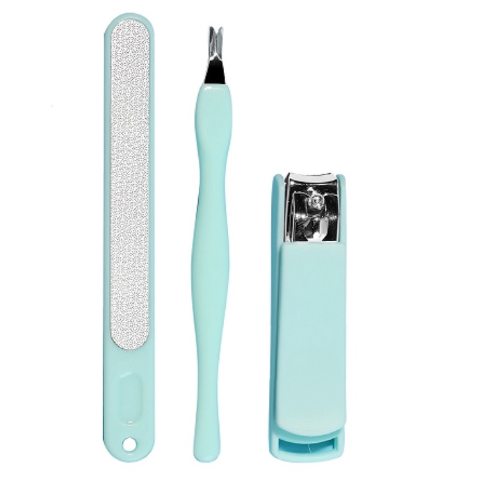 GLAMFIX Basic Nail Set Gunting Kuku / GlamFix Basic Nail Set &amp; Nail File Duo / Glam Fix Basic Nail Set &amp; Nail File Duo ( YOU MAKEUPS OFFICIAL STORE )