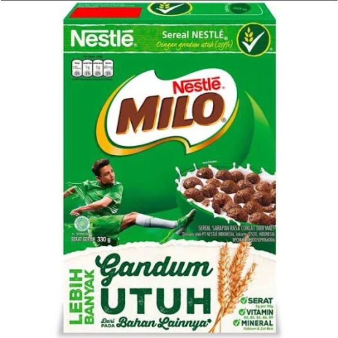 

Milo Sereal Gandum Utuh 330 g