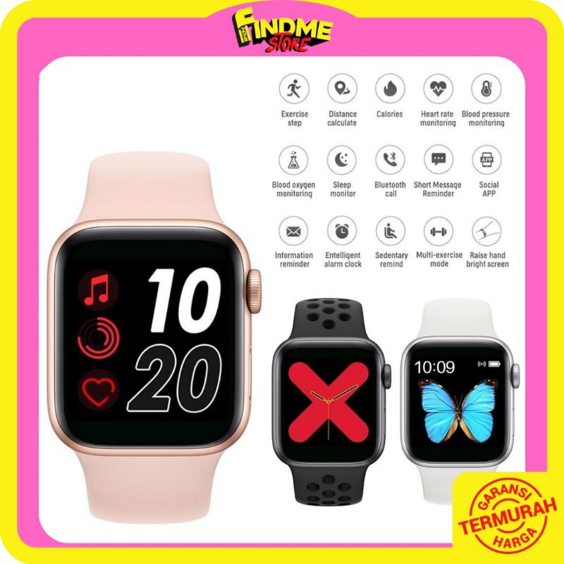 SmartWatch T55 2 Tali Jam Tangan Pria SmartWatch Jam Tangan wanita SmartWatch Jam Tangan Pintar
