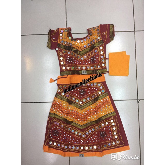 Baju anak stelan rok india murah chaniya choli ishita gopi anandi ruhi yeh hai mohabbatein