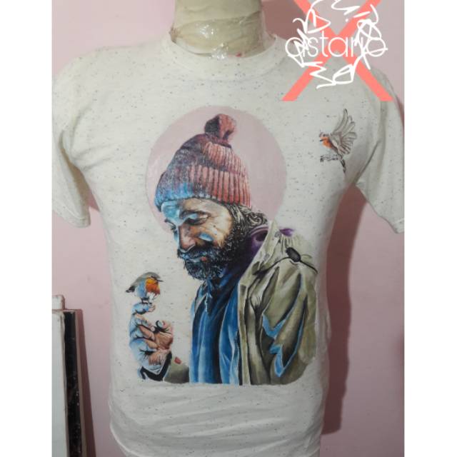 

kaos lukis hand-painted