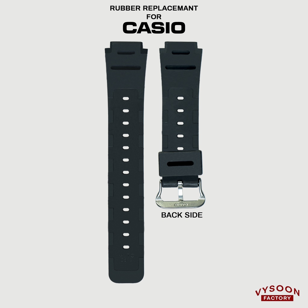 Tali Karet Rubber Strap Original Casio MRW 5300H MRW 5300 MWD 100