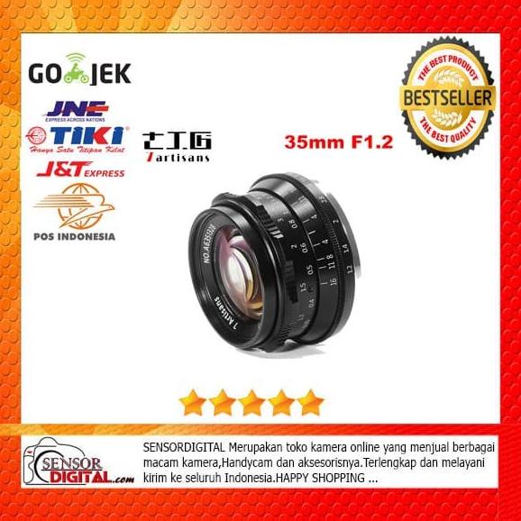 SONY E-MOUNT Lensa 7Artisan lens 7 artisan 35mm f1.2 for SONY