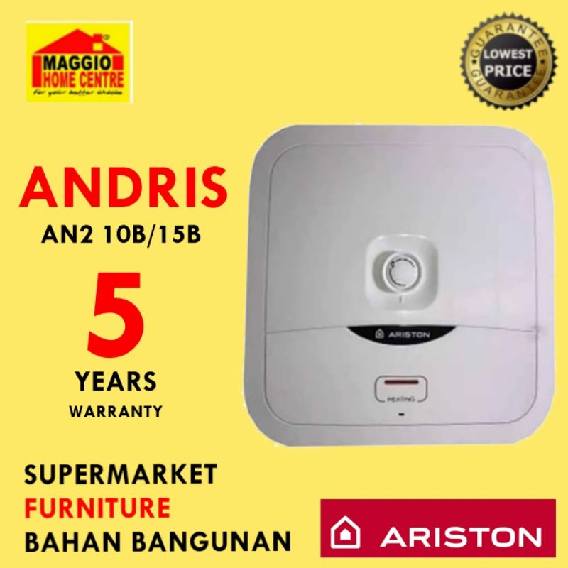 WATER HEATER ARISTON - PEMANAS AIR AN2 10B/15B - ARISTON