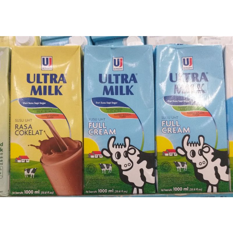 

KZ - ULTRA SUSU UHT 1L fullcream & coklat