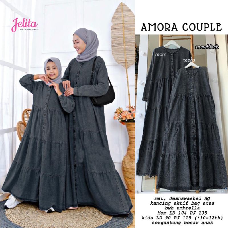 AMORA MAXY COUPLE IBU DAN ANAK REALPICT BESTSELLER