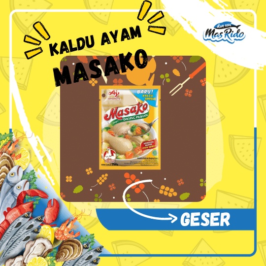 

Bumbu Kaldu Ayam Penyedap Rasa Ayam Instan Masako Praktis Murah Aaa