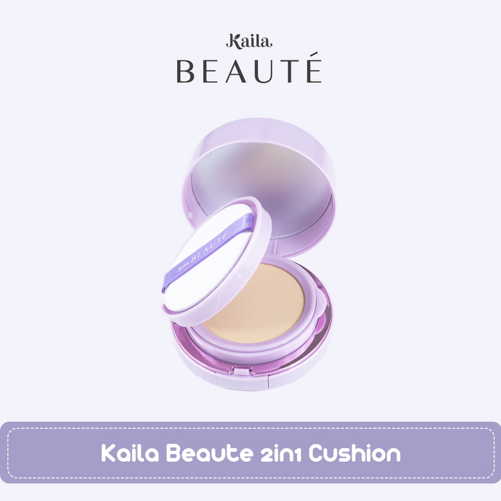 Najmia KAILA BEAUTE 2in1 Cushion SPF 50+ PA+++ - Cushion &amp; Compact powder