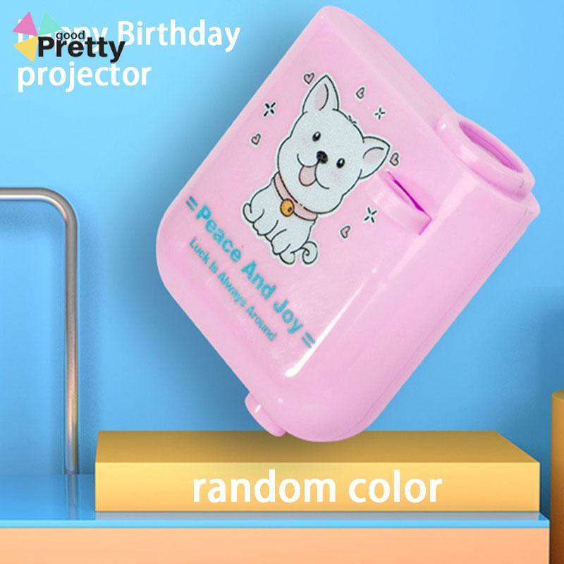 mini Happy birthday projector /Selamat Ulang Tahun Proyektor/proyektor mini photoshoot/Pesta Ide Hadiah Ulang Tahun Lucu Photo Prop Dekorasi