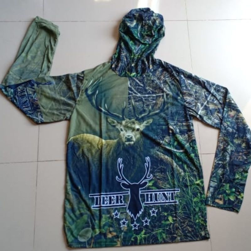 Kaos camo berburu // kaos camo hunting // kaos reltre // kaos camuflase