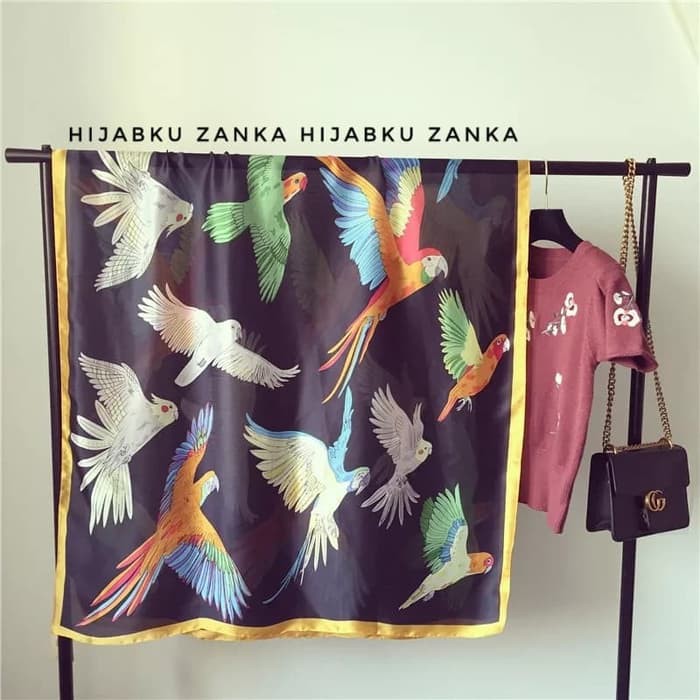 Original  Pashmina/scarf silk sutera impor (SILK 12) Limited