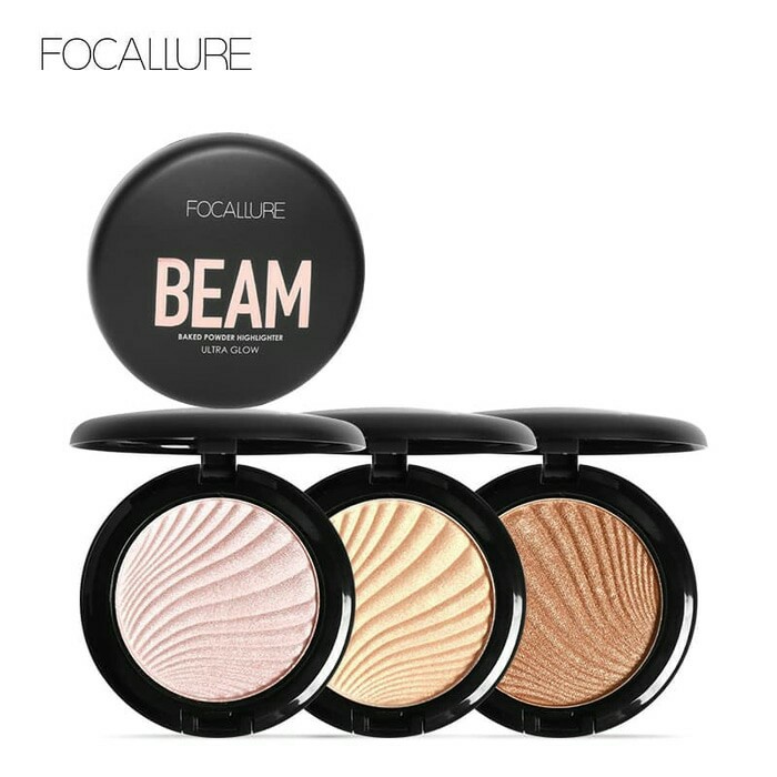 FOCALLURE Ultra Glow Beam Highlighter Baked Powder ORI