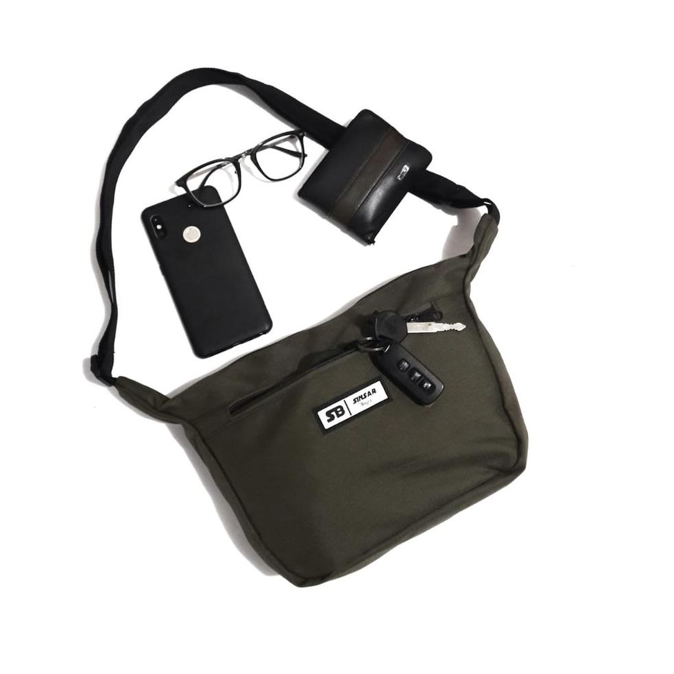 [KODE 7686] Tas Selempang Pria Visval Bahan Kodura