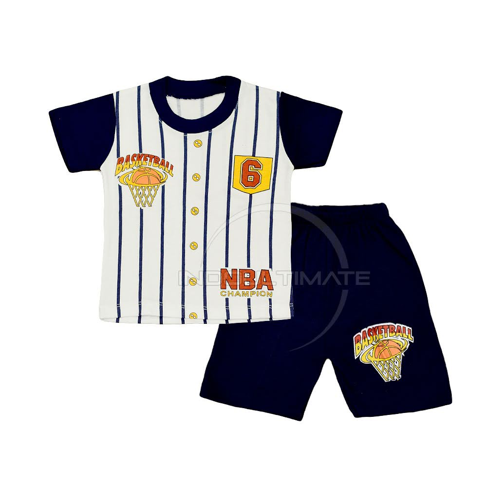 Baju Bayi Setelan Pendek HAO-HAO SBJ-060 Pakaian Bayi Baju Anak Kaos Anak katun tebal