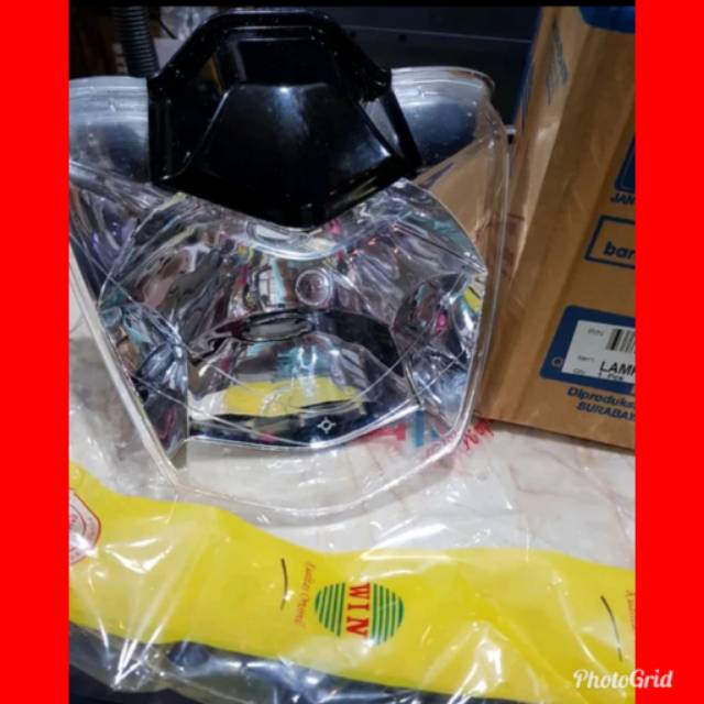 Reflektor lampu depan honda karisma x karisma d win prodak