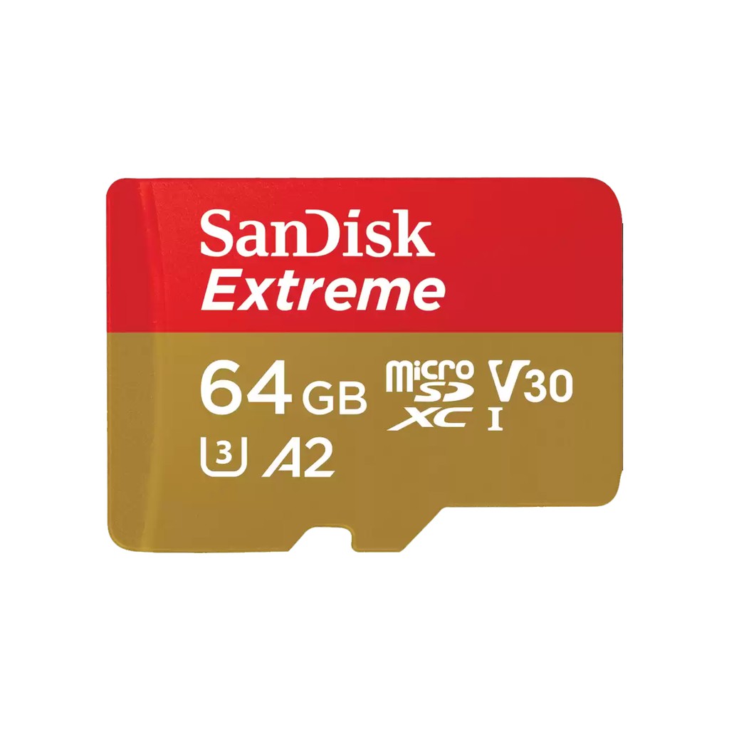 SanDisk Extreme 64GB A2 160MB/s MicroSD Card for Mobile Gaming