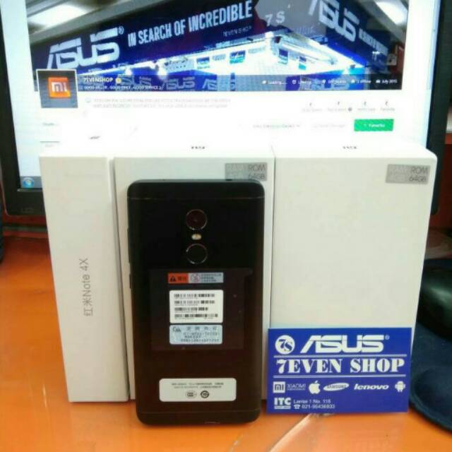 (promo)Xiomi redmi note 4x black ram 4/64Gb spesial edition