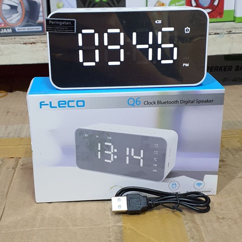 Promo jam Musik Jam Speaker Bluetooth Fleco Q6