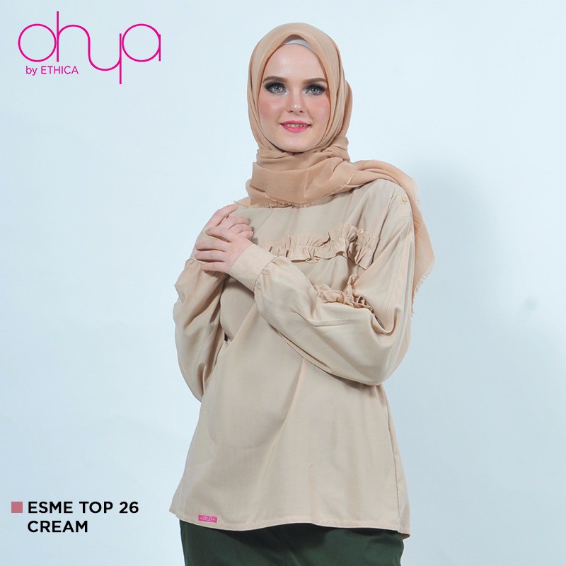  Baju  Cream  Polos Cocok Dengan Jilbab Warna  Apa Tips 