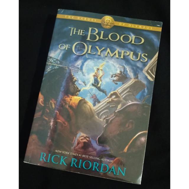 Heroes of Olympus 5 - THE BLOOD OF OLYMPUS - ENGLISH ORIGINAL - PRELOVED - RICK RIORDAN