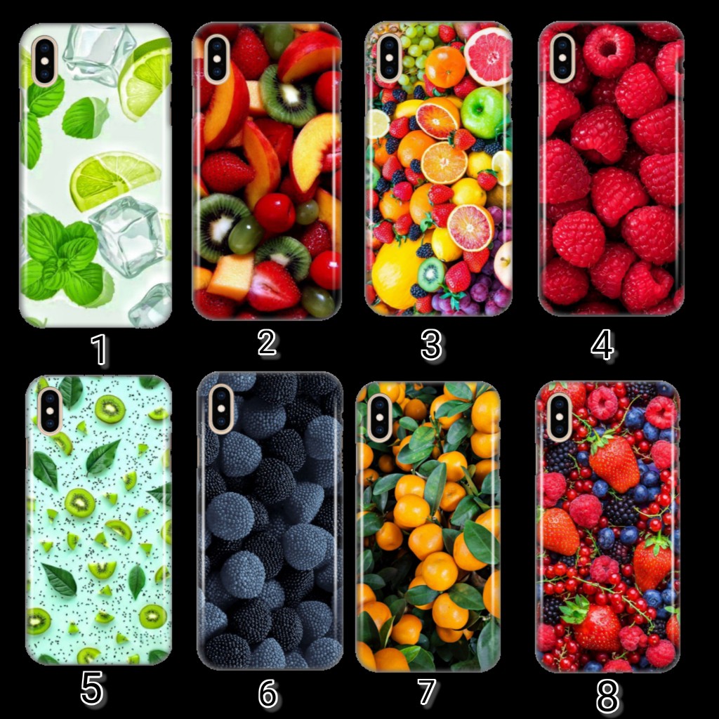 CASE CUSTIM BUAH OPPO A5 2020 OPPO A9 2020 OPPO A3S SAMSUNG A50 SAMSUNG A30 SAMSUNG A10 REALME X