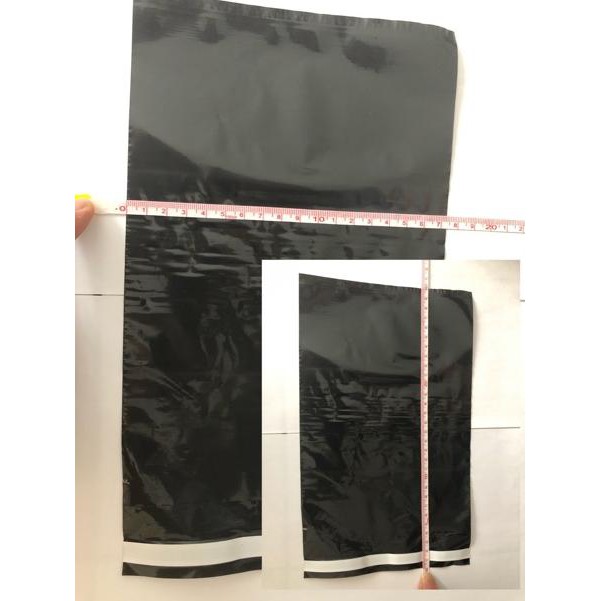 

←ye Plastik polymailer / kantong kurir dhl uk 17x30 black glossy isi 100 lembar ⁂ ⁂ ・