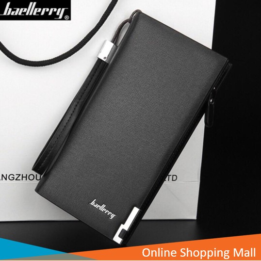 OSM SW002 Dompet Pria  Panjang Baellerry Bahan Kulit 