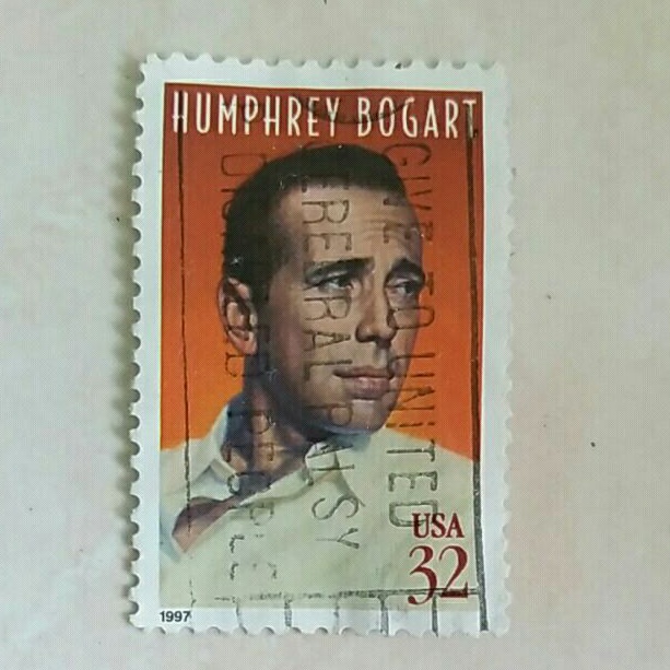 

(AD) Perangko Amerika Serikat 1997 Legends of Hollywood - Humphrey Bogart 32c Used