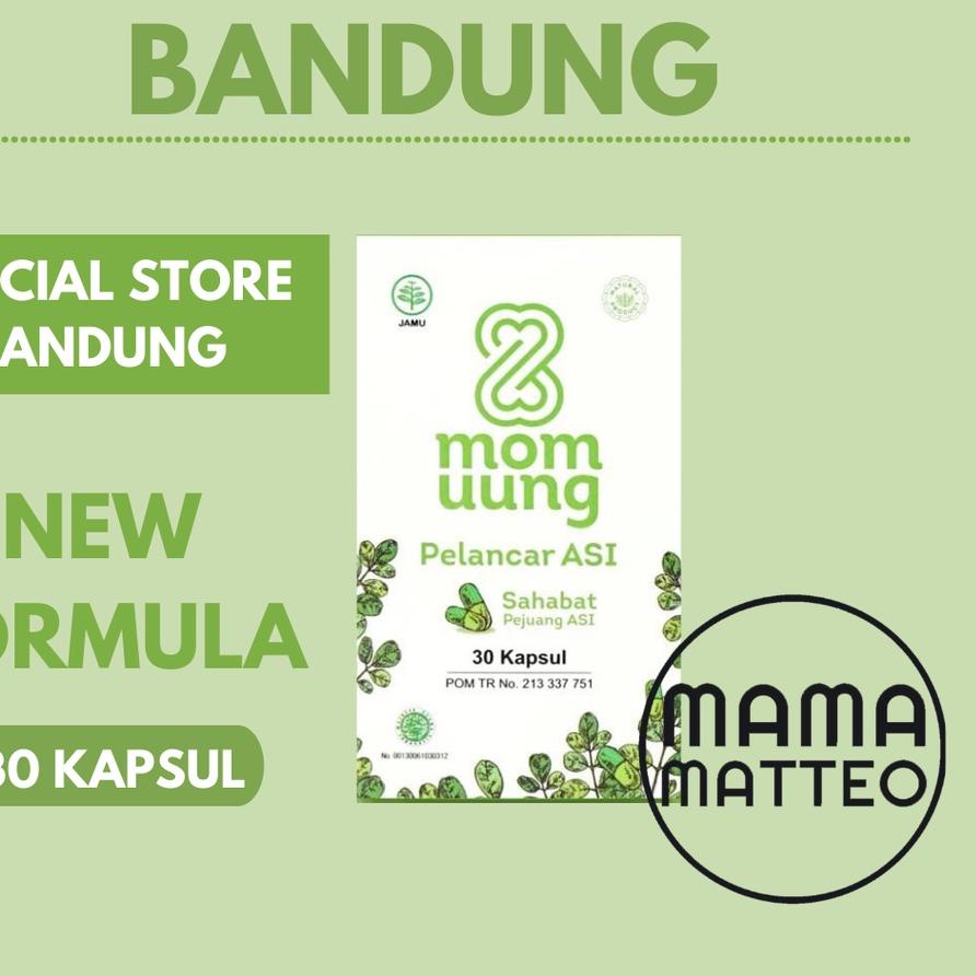 ☎ MOM UUNG Pelancar Asi 30 Kapsul / kelor ikan gabus MomUung BANDUNG ❇