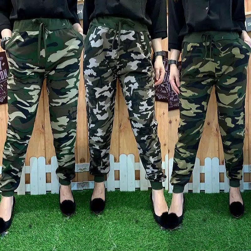 CELANA JOGGER ARMY IMPORT / JOGGER MOTIF TENTARA