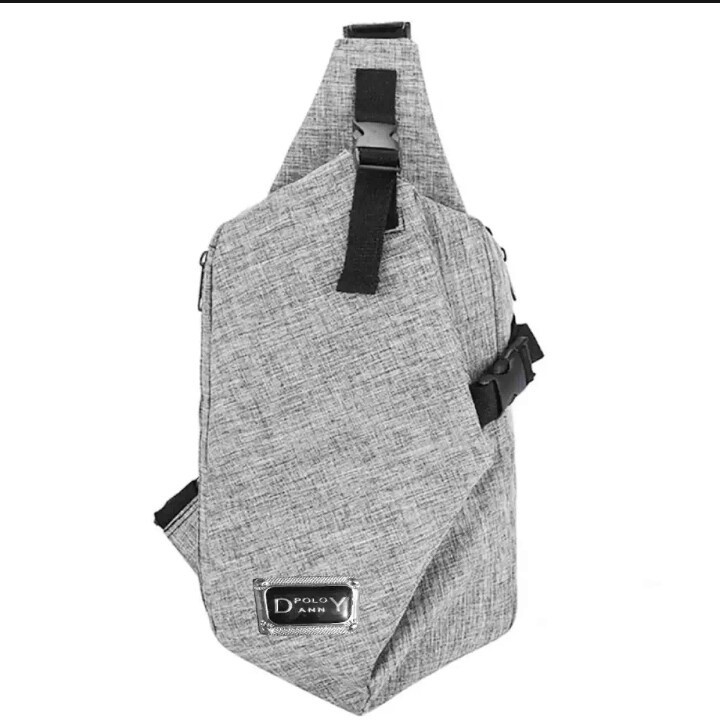 Tas Selempang Polo Danny Tas Fashion Pria Original - Grey