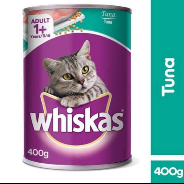 

Gl3Code Whiskas tuna kaleng 400gr(siap Kirim)G5Y3