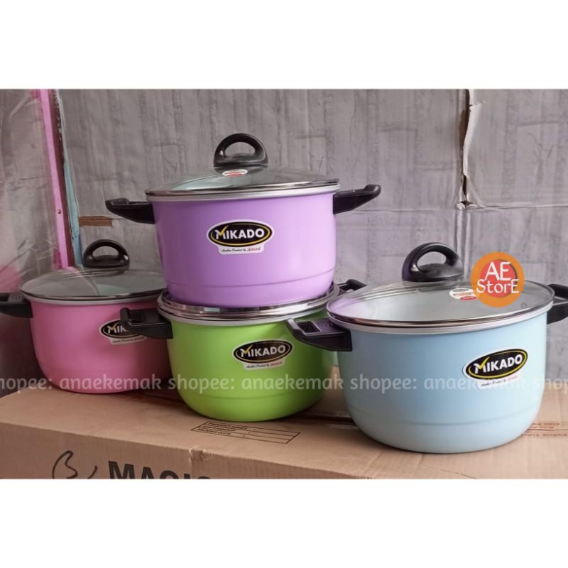 PROMO COD PANCI DANDANG LANGSENG KUKUS STEAMER 24 CM TUTUP KACA ALUMUNIUM MASPION logam jawa susu mie indomie perebus air masak sayur tebal alumunium murah Steamer Serbaguna murah dimsum kukusan somay warna biru ungu hijau pink ping magic pot magicpot