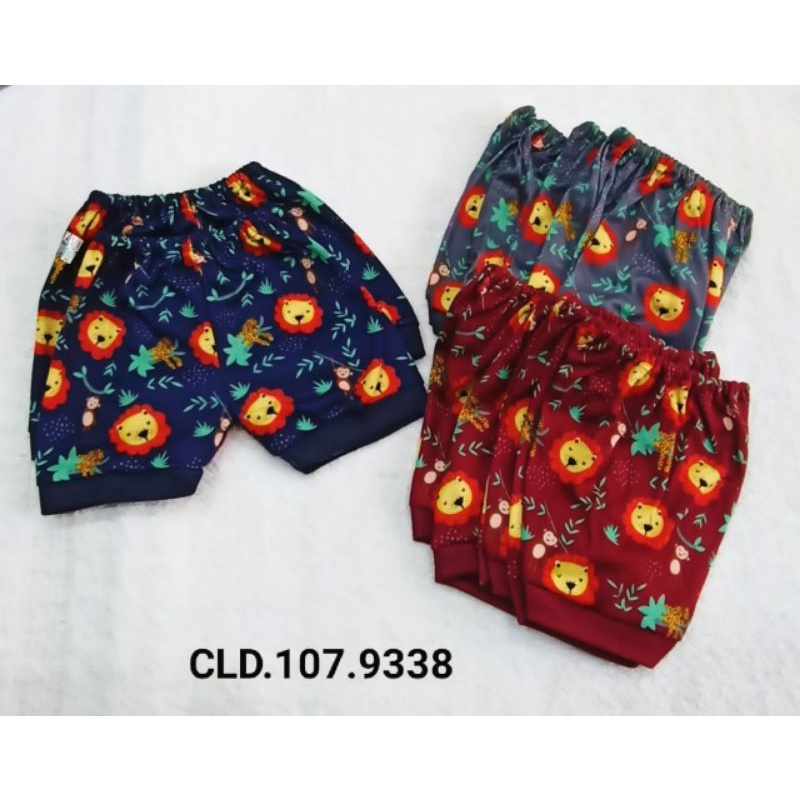 3Pcs baju bayi 0-3m NASUKA katun halus SNI Baju bayi Newborn Premium Pakaian Bayi Baru Lahir-3pc cln pendek