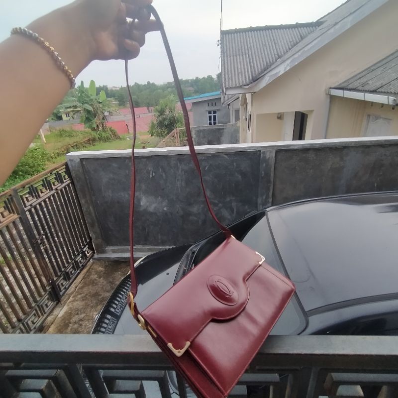 tas cartier preloved vintage second original branded