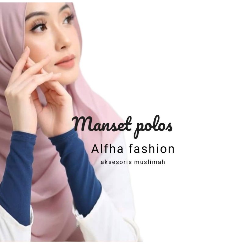 Handsock polos tampa jempol /manset tangan wanita muslimah /handsock syari