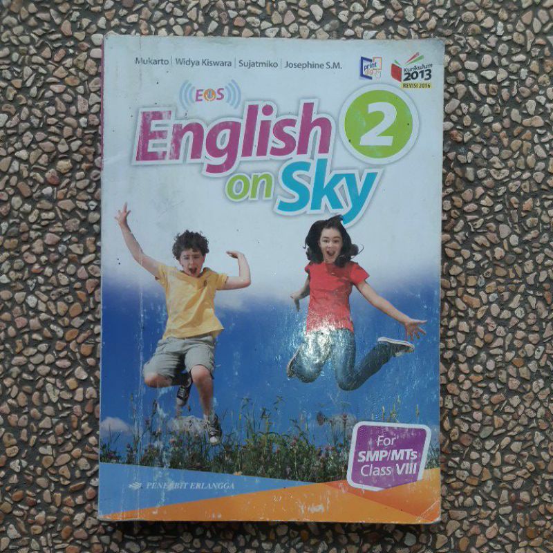 buku English On Sky Smp Kelas 7.8.9 revisi kurikulum 13-On sky 8