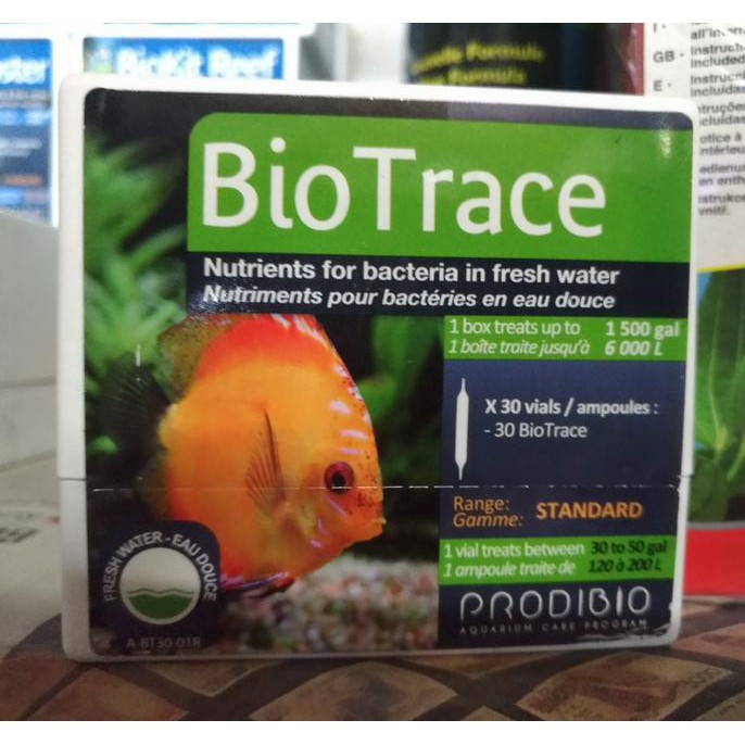 dipesan Aquarium air laut prodibio product Bio Trace isi 30vials the best