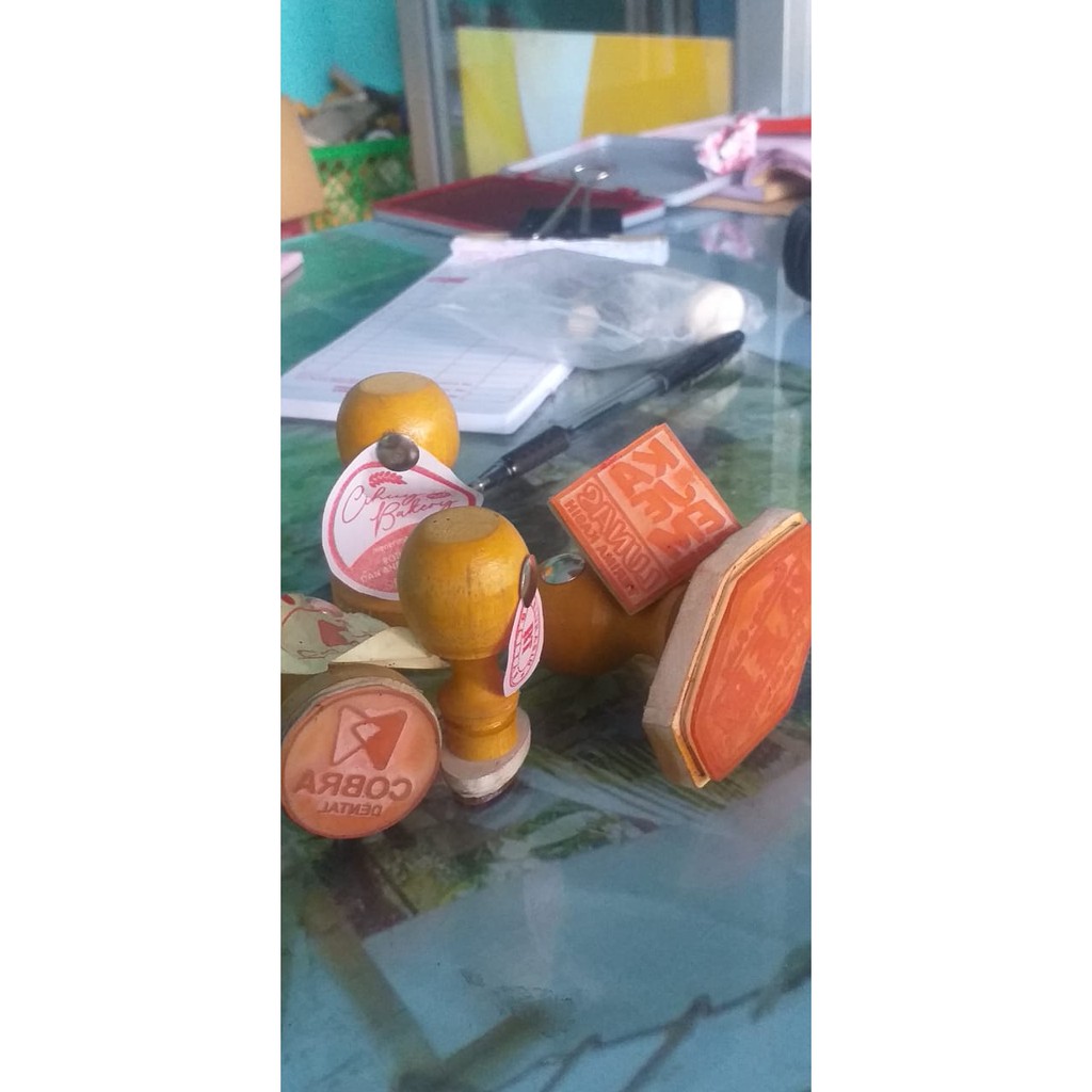 

stempel kayu
