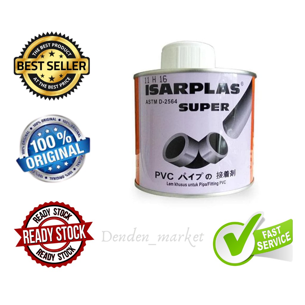 

Lem Pipa Isarplas Kuas 400 gr / Lem Isarplas Kaleng/Lem Kuas/Lem Pipa Pvc/Lem Kaleng/Lem Pralon