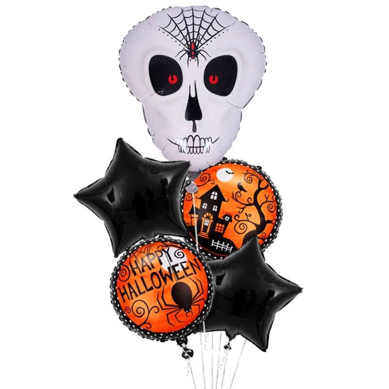 Balon Foil Desain Penyihir Halloween Untuk Anak